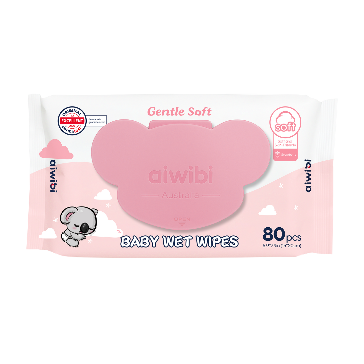 Мягкие салфетки для чувствительной кожи Gentle Soft